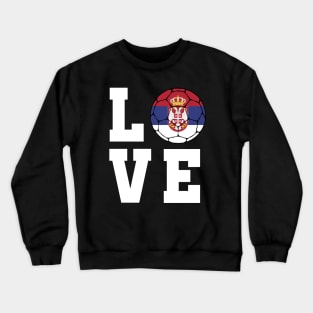 Serbia Football Crewneck Sweatshirt